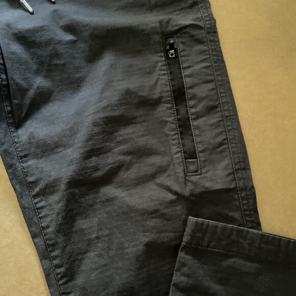 VUORI WOMEN'S Organic Cotton RIPSTOP PANT VW401 Zip Cargo Charcoal Gray Medium - Picture 8 of 12